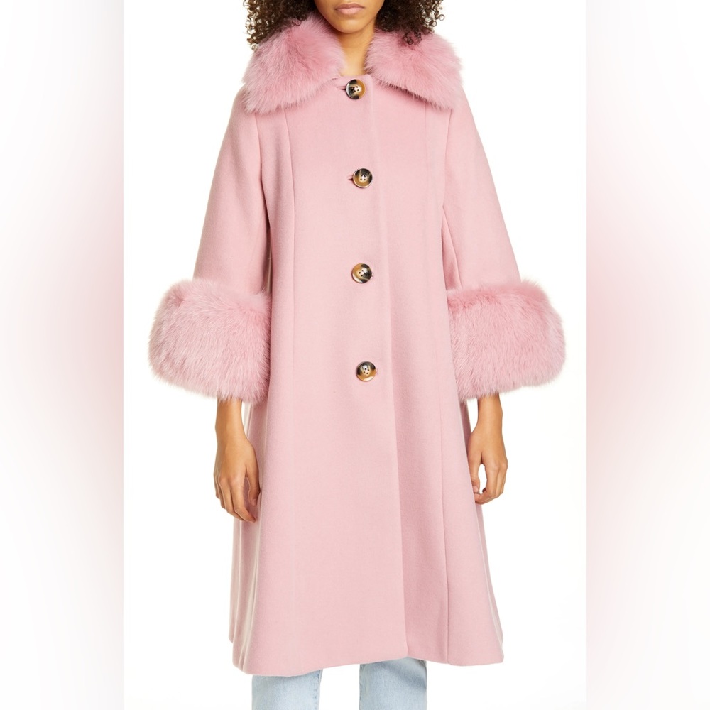 ISO!! Saks Potts Yvonne Coat in Rose
